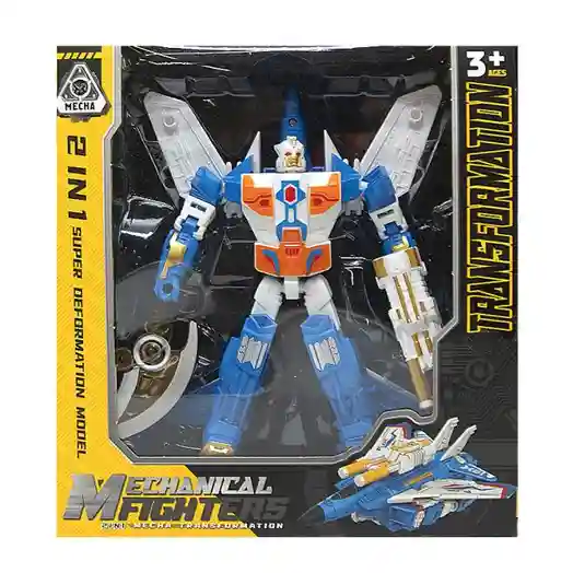 Robot transformer „Aircraft Tank”, albastru, cod 712039