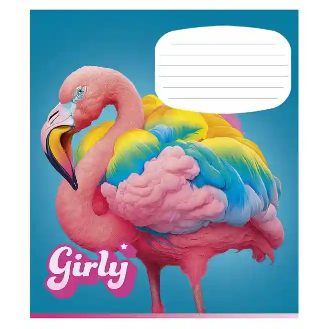Caiet 24 foi, patratele, Star Girly
