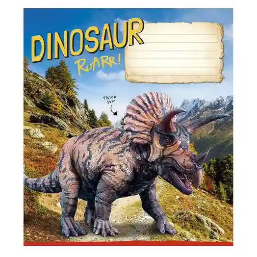 Caiet 12 foi, linie, Shkolyarik Jurassic world