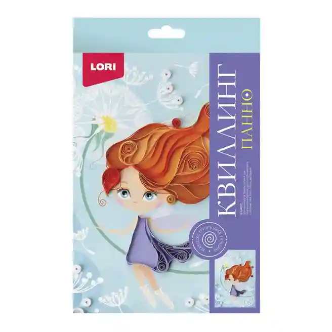 Quilling Lori. Panou "Zână"