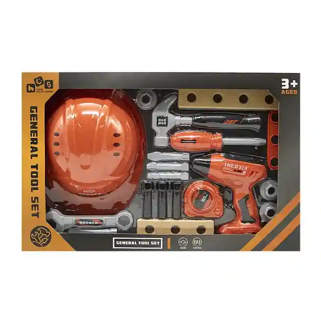 Set scule cu cască 19 bucăți, cod 732036