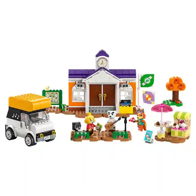 Constructor LEGO Animal Crossing Concert de KK în Plaza, art. 77052