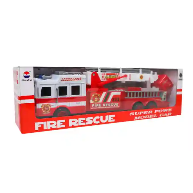 Mașină de pompieri "Fire Rescue" cu lumină, cod 752002