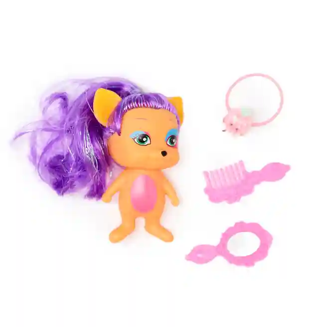 Jucărie mini-păpușă cu accesorii, cod 722092