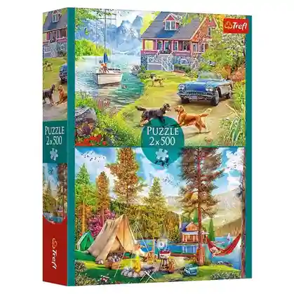 TF Puzzle "2x500" - "Summertime relax", cod 60566