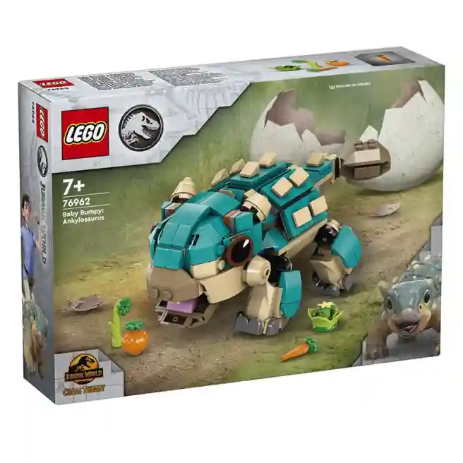 Конструктор LEGO Jurassic World Малыш Бампи: Анкилозавр, арт. 76962