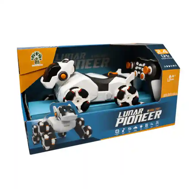 Câine robot „Lunar Pioneer” cu t/c, alb, cod 752055