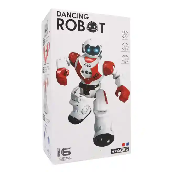 Робот "Dancing" на п/у, красный, код 752029
