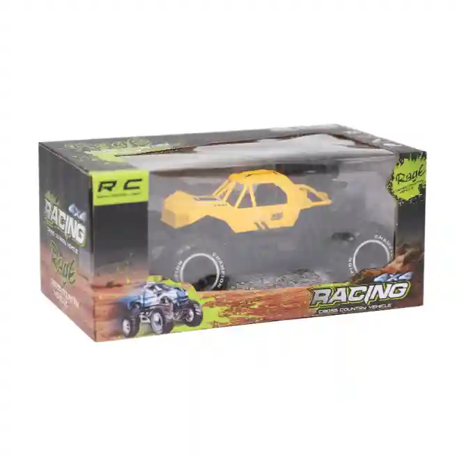 Mașină"Spay off-road" cu t/c, USB, galbenă, cod 722024