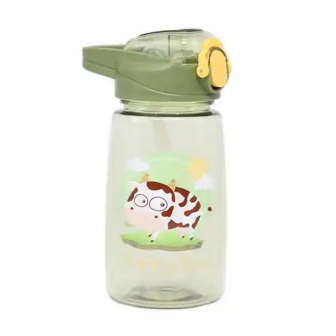 Sticlă pentru copii 650 ml, verde, cod 722105