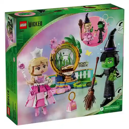 Constructor LEGO Wicked Figuri ale lui Elphaba și Glinda, art. 75682