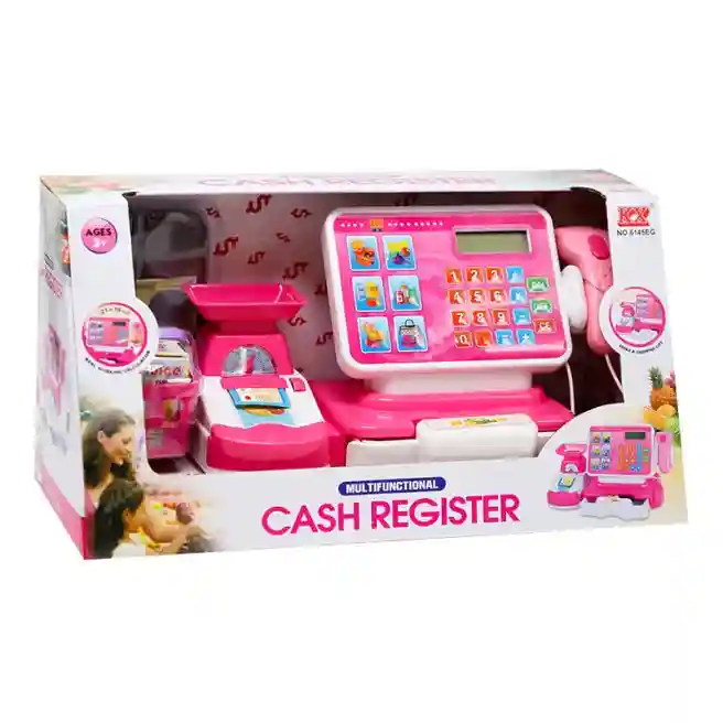 Set de joacă casă de marcat cu cântar, cod 782049