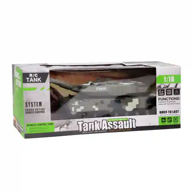 Tank 1:16 "German leopard 2A7", baterie, gri, cod 782019