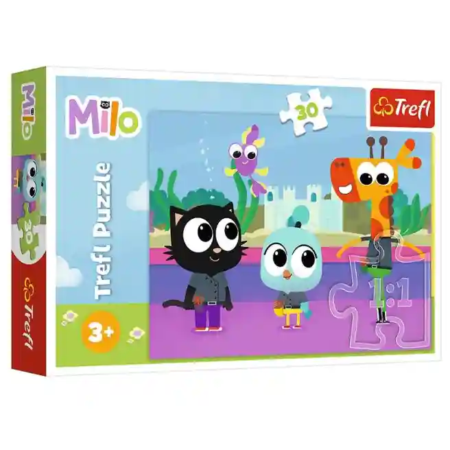 TF Пазлы 30 - Kitten Milo / Dea Planeta MILO, код 60868