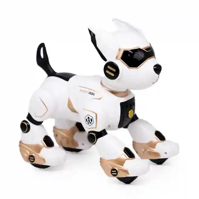 Игрушка умная собака на п/у, аккумулятор, USB, коричневая, код 782028