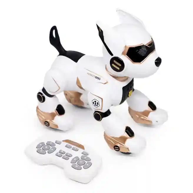 Игрушка умная собака на п/у, аккумулятор, USB, коричневая, код 782028