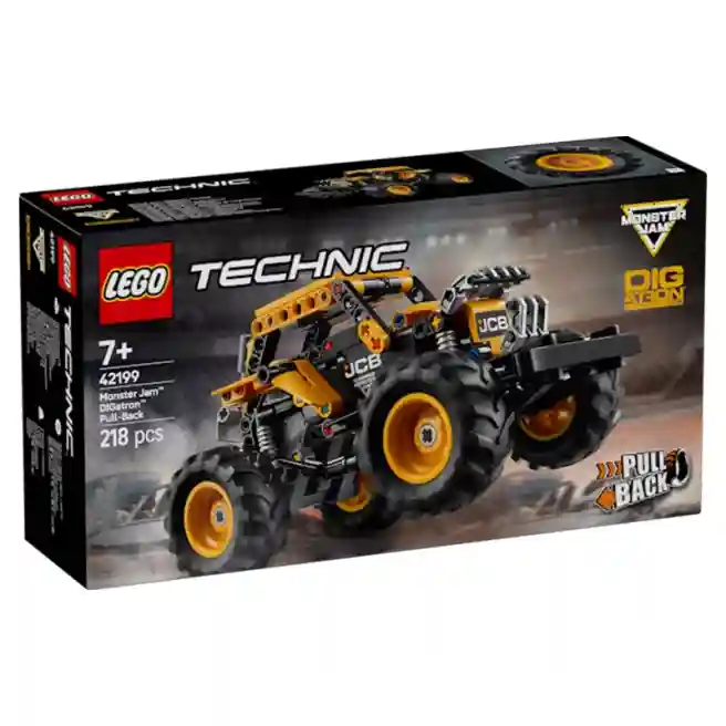 Constructor LEGO Technic Monster Jam DIGatron cu retragere rapidă, art. 42199
