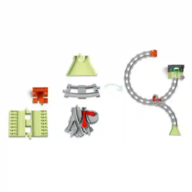 Constructor LEGO DUPLO Supliment Tunel și șine feroviare, art. 10425