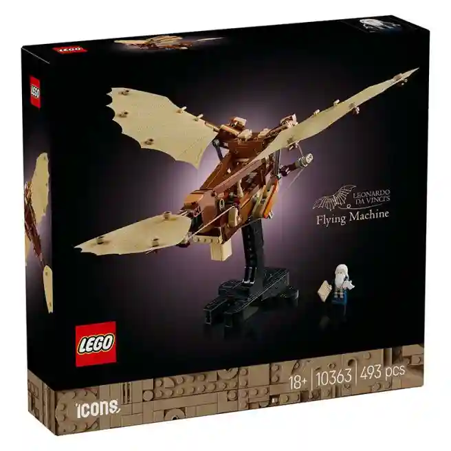 Конструктор LEGO Icons Летательный аппарат Леонардо да Винчи, арт. 10363