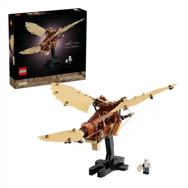 Конструктор LEGO Icons Летательный аппарат Леонардо да Винчи, арт. 10363