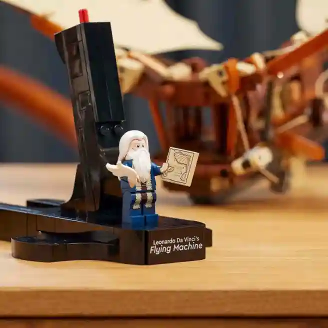 Конструктор LEGO Icons Летательный аппарат Леонардо да Винчи, арт. 10363
