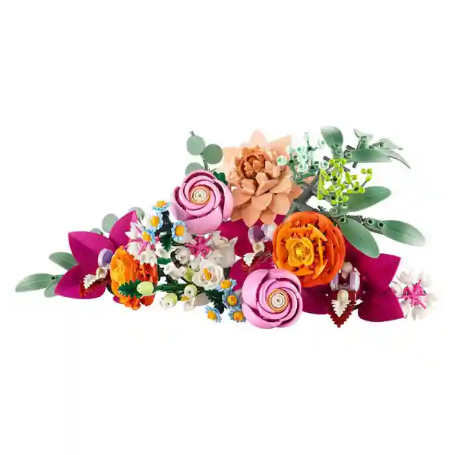 Constructor LEGO Botanical Collection Frumos buchet de flori roz, art. 10342