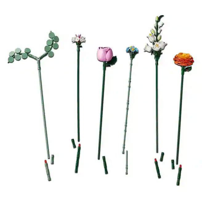 Constructor LEGO Botanical Collection Frumos buchet de flori roz, art. 10342