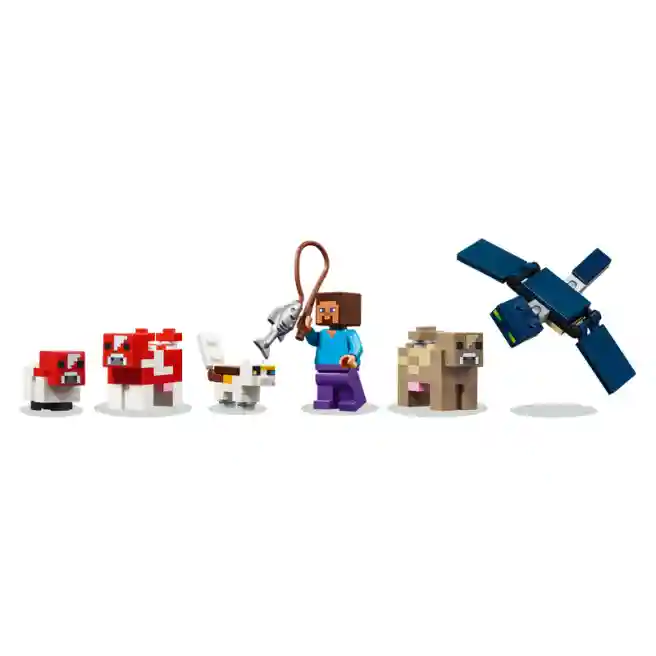 Конструктор LEGO Minecraft Дом грибной коровы, арт. 21270