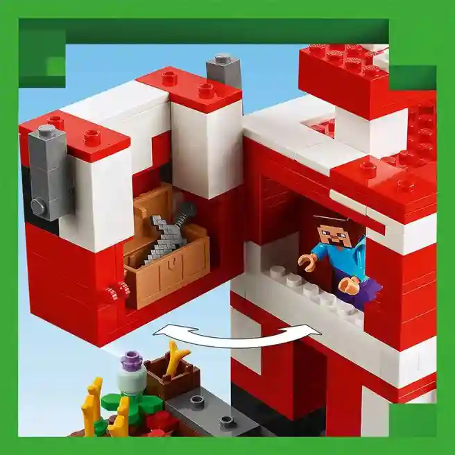 Конструктор LEGO Minecraft Дом грибной коровы, арт. 21270
