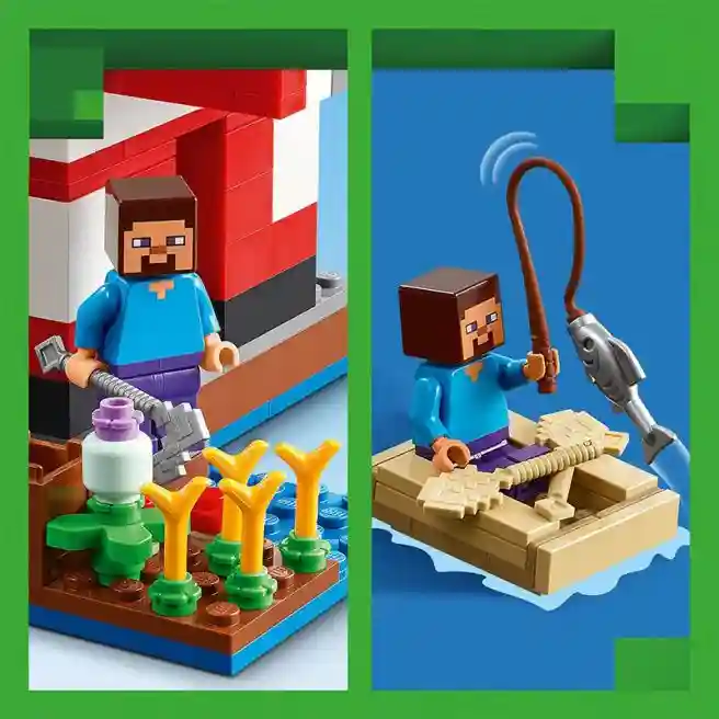 Конструктор LEGO Minecraft Дом грибной коровы, арт. 21270