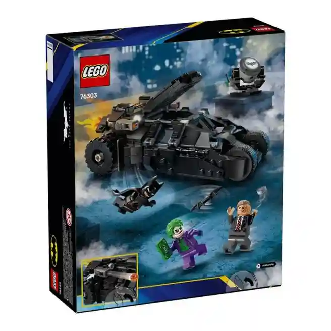 Constructor LEGO Batman Movie Batman Tumbler vs Two-Face și Joker, art. 76303