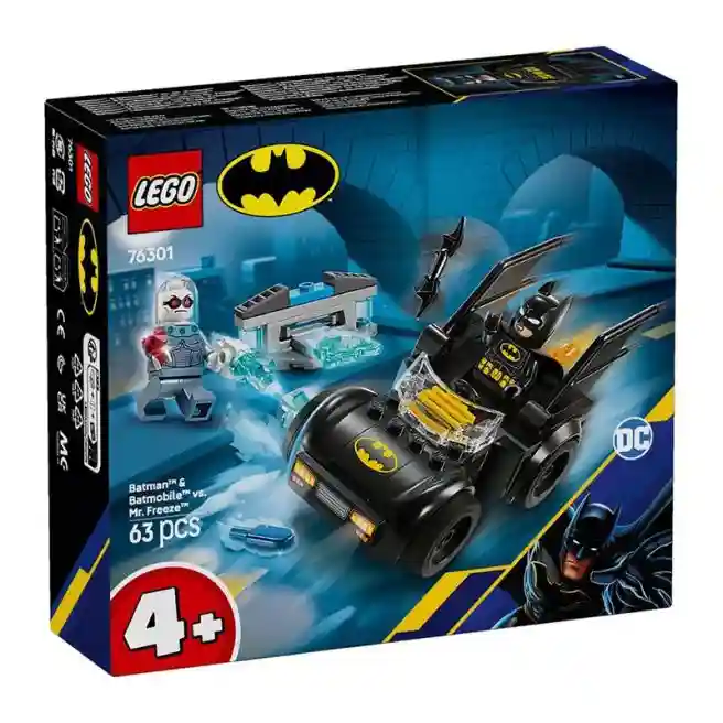 Конструктор LEGO Batman Movie Бэтмен и Бэтмобиль против Мистера Фриза, арт. 76301