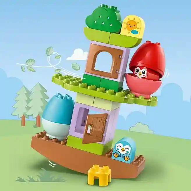Constructor LEGO DUPLO Echilibrarea și așezarea lemnului, art. 10440