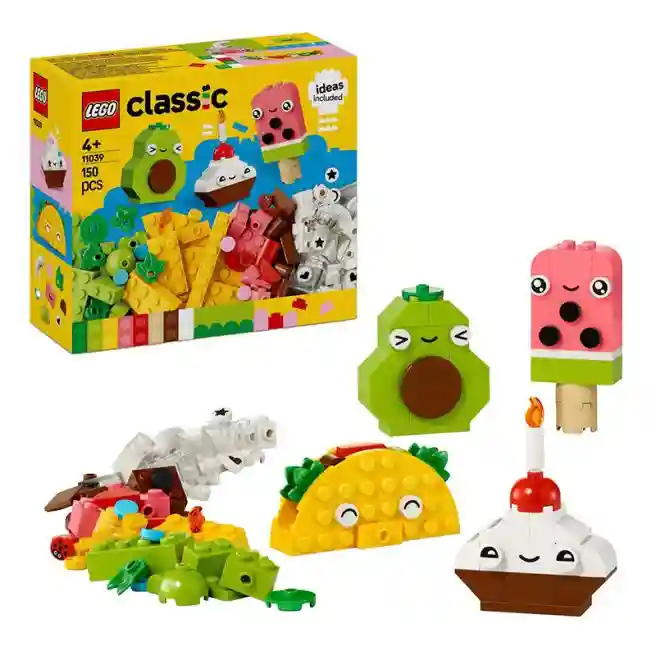 Конструктор LEGO Classic Творческие съедобные друзья, арт. 11039