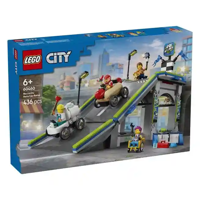 Constructor LEGO City Fără limite: Circuit de curse de mașini, art. 60460