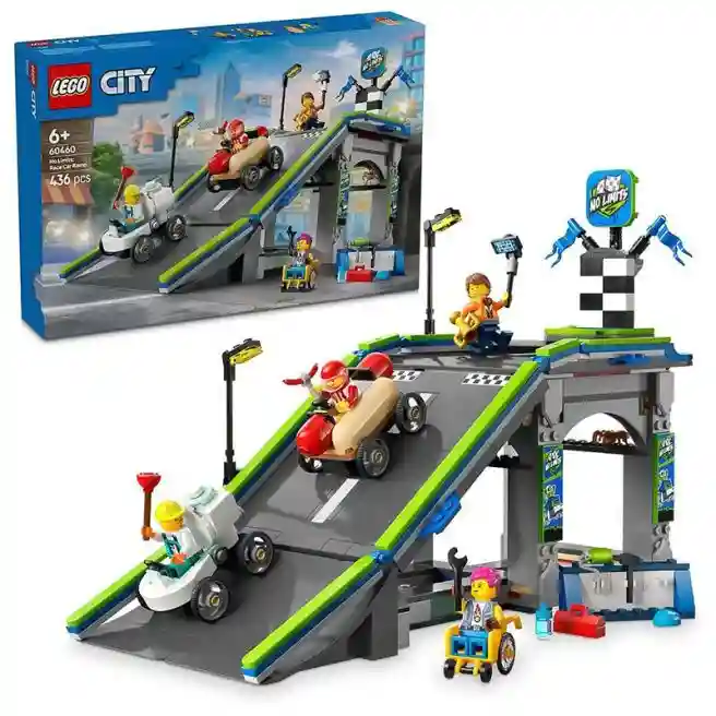 Constructor LEGO City Fără limite: Circuit de curse de mașini, art. 60460