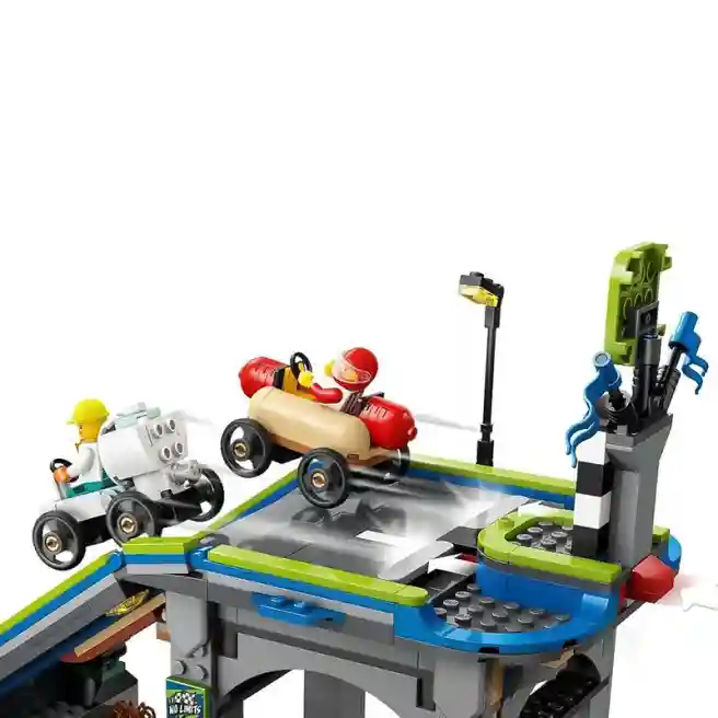 Constructor LEGO City Fără limite: Circuit de curse de mașini, art. 60460