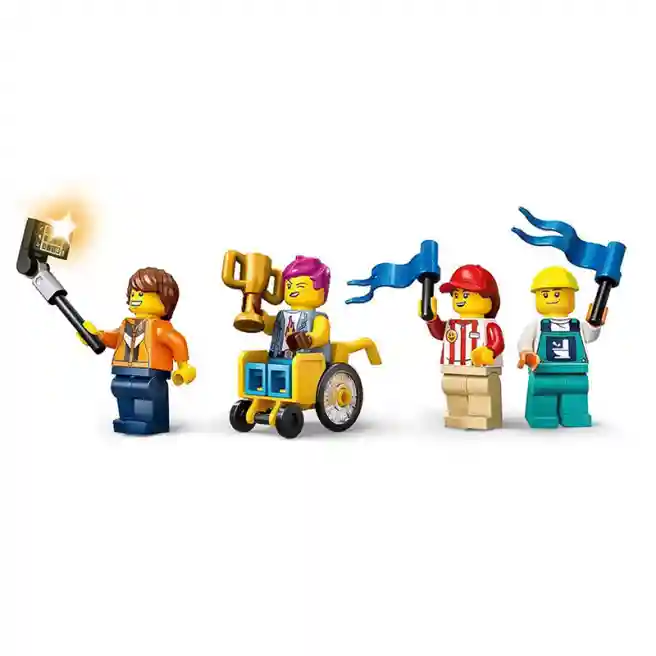 Constructor LEGO City Fără limite: Circuit de curse de mașini, art. 60460