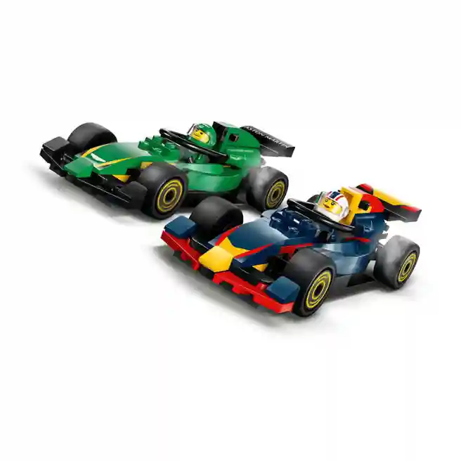 Конструктор LEGO City Грузовик F1 с автомобилями RB20 и AMR24 F1, арт. 60445