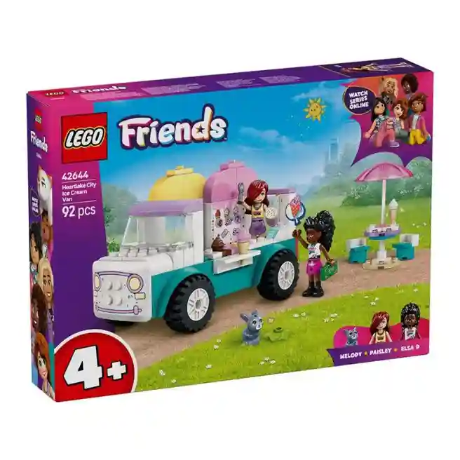 Constructor LEGO Friends Camion cu înghețată din Heartlake City, art. 42644