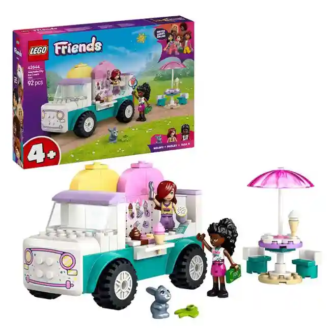 Constructor LEGO Friends Camion cu înghețată din Heartlake City, art. 42644