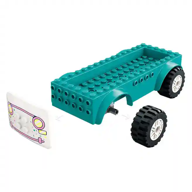 Constructor LEGO Friends Camion cu înghețată din Heartlake City, art. 42644