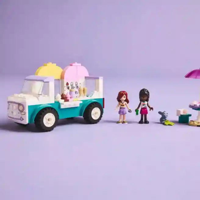 Constructor LEGO Friends Camion cu înghețată din Heartlake City, art. 42644