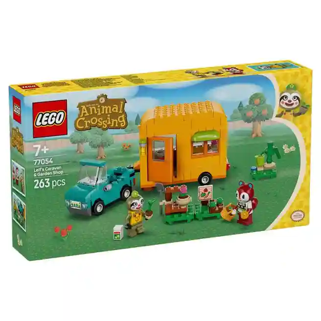 Конструктор LEGO Animal Crossing Караван Лейфа и садовый магазин, арт. 77054