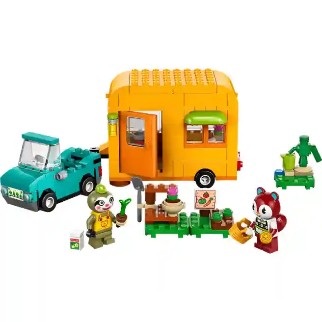 Конструктор LEGO Animal Crossing Караван Лейфа и садовый магазин, арт. 77054