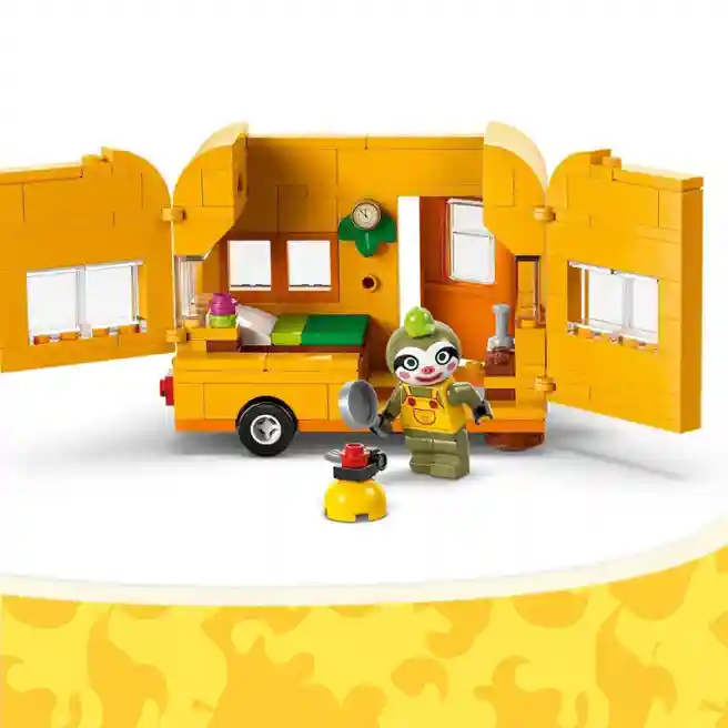 Конструктор LEGO Animal Crossing Караван Лейфа и садовый магазин, арт. 77054