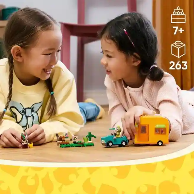 Конструктор LEGO Animal Crossing Караван Лейфа и садовый магазин, арт. 77054