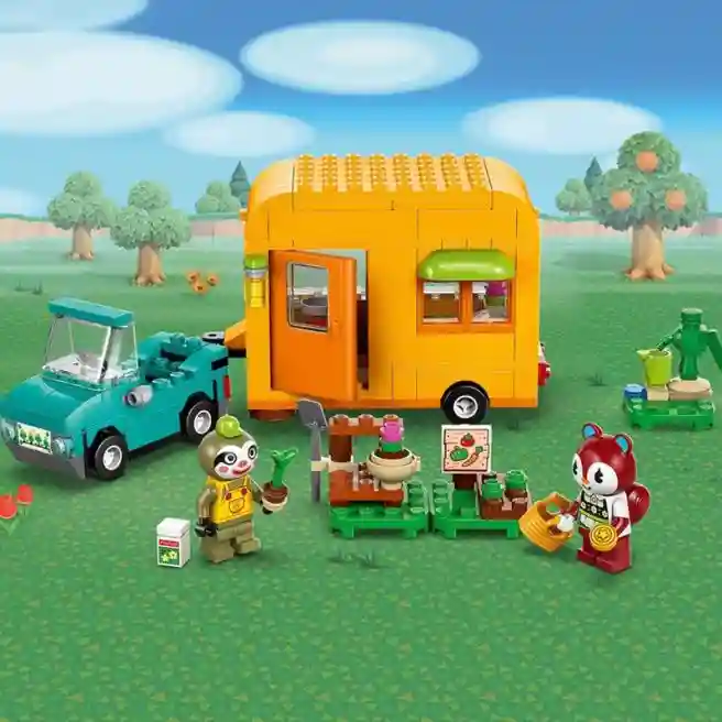 Конструктор LEGO Animal Crossing Караван Лейфа и садовый магазин, арт. 77054
