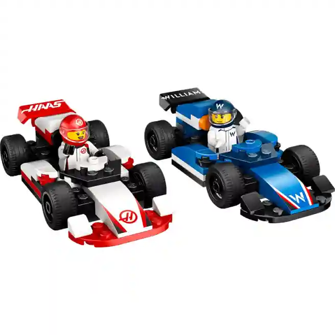 Конструктор LEGO City Гоночные автомобили F1 Williams Racing и Haas F1, арт. 60464