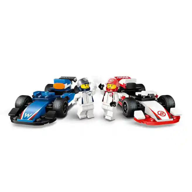 Конструктор LEGO City Гоночные автомобили F1 Williams Racing и Haas F1, арт. 60464